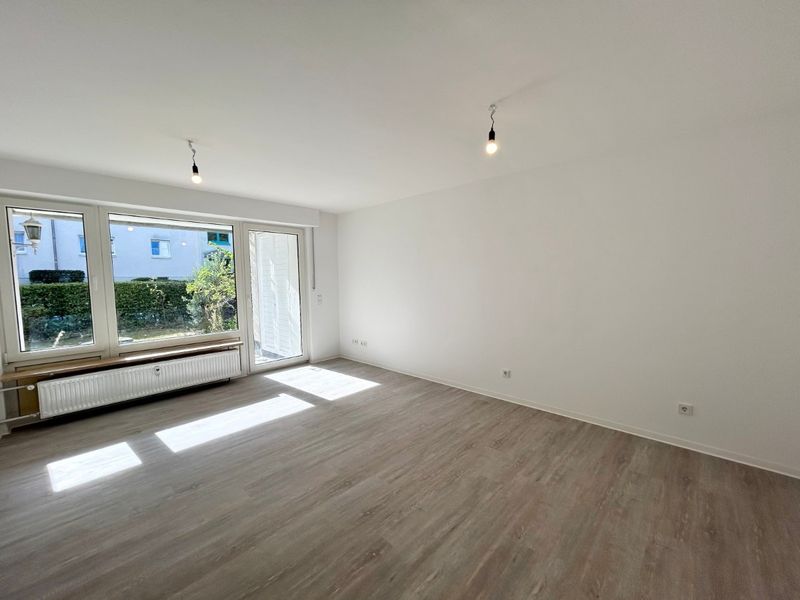 WBS Wohnung für 3 Personen mit Terrasse und Garten